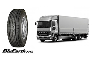 Грузовые шины Yokohama BluEarth 711L выбрали для комплектации грузовиков Mitsubishi