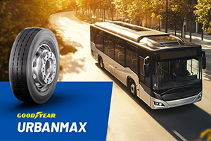 Goodyear UrbanMax - специальная шина для городских автобусов